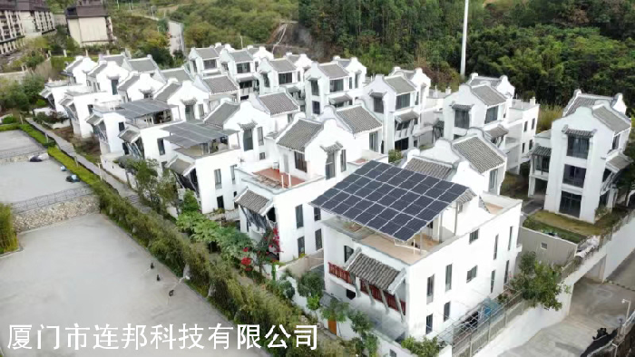 连邦科技在漳州长泰建设户用光伏发电系统